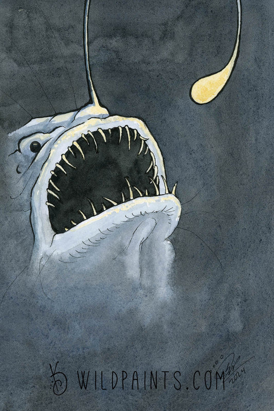 Lantern Fish - Art Print