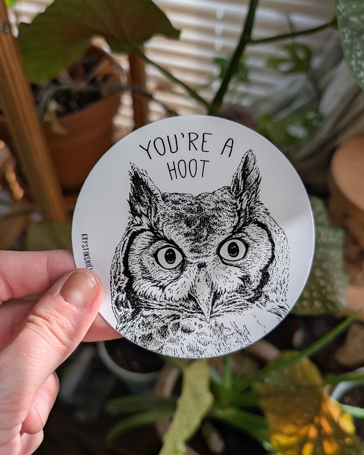 You're a Hoot Owl Sticker