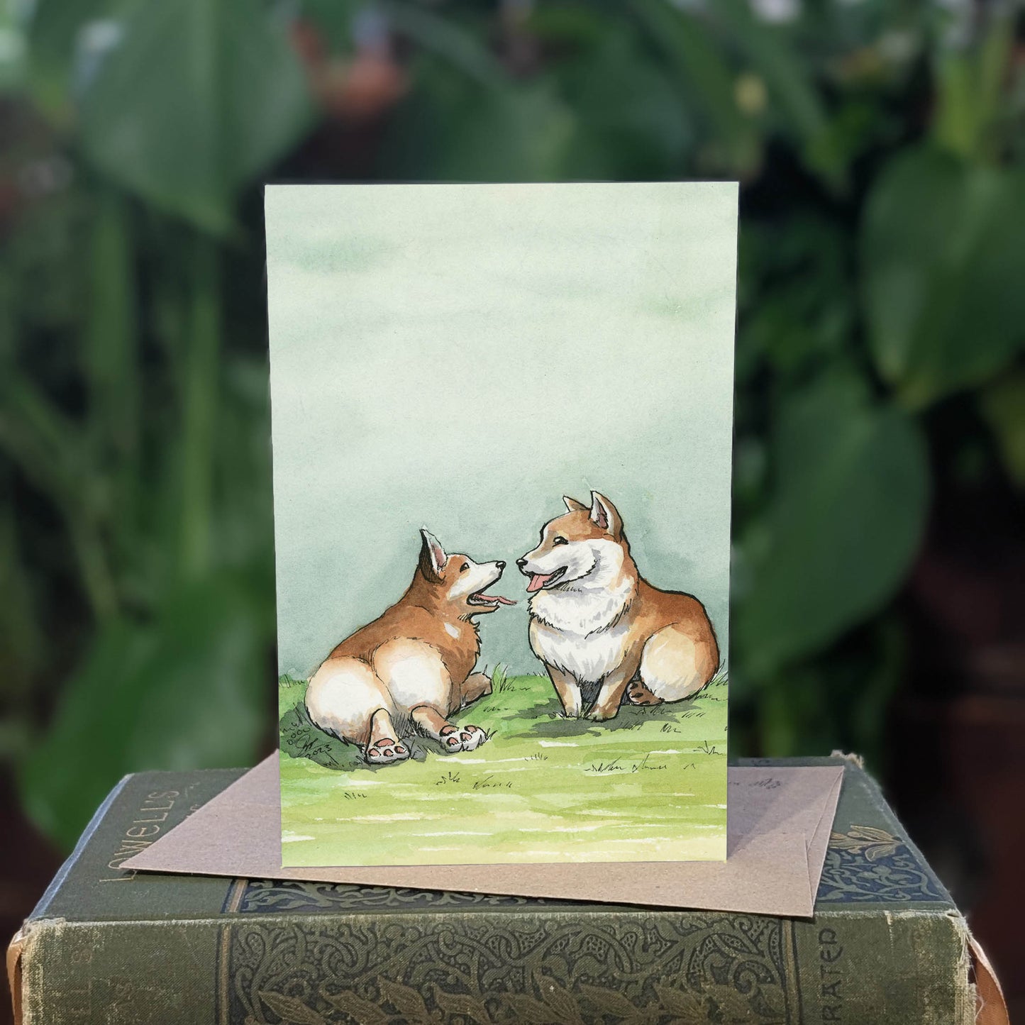 Corgis - Greeting Card