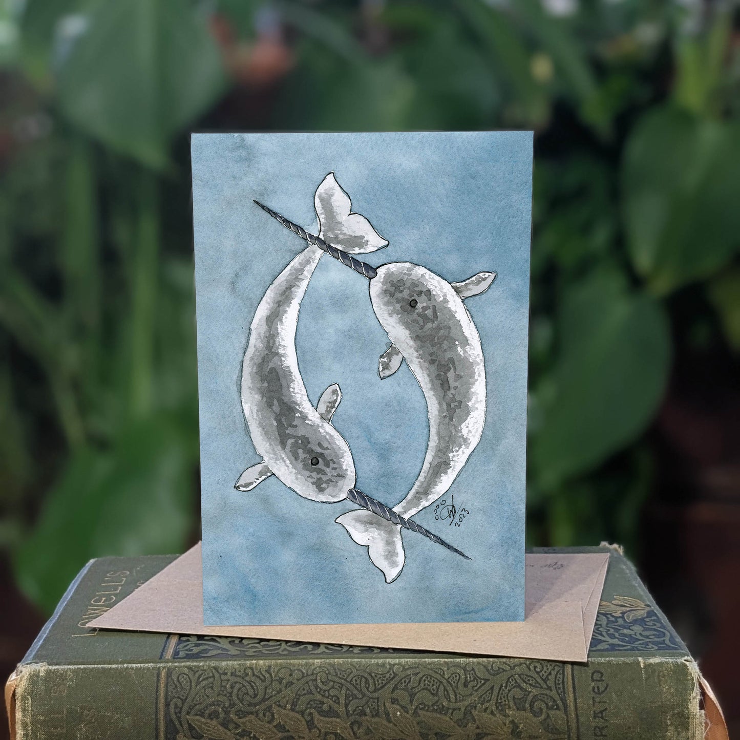 Narwhal - Greeting Card