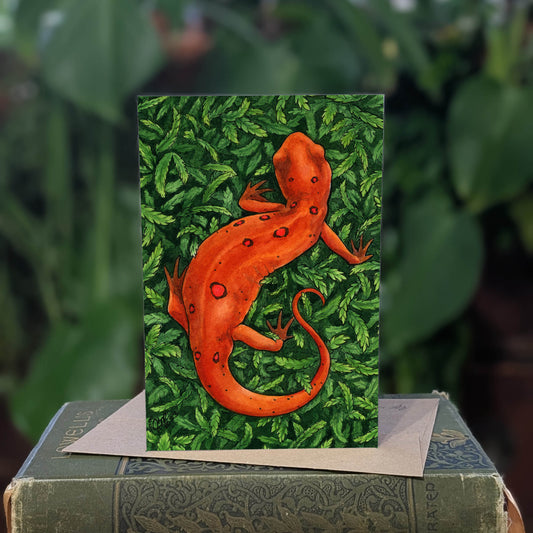 Newt - Greeting Card