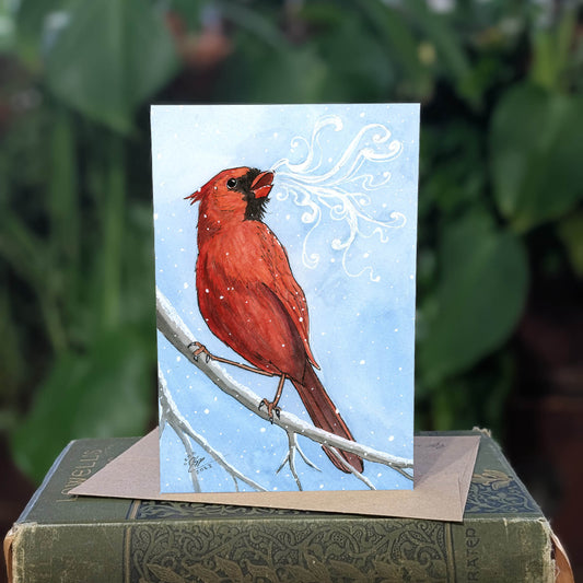 Cardinal - Greeting Card
