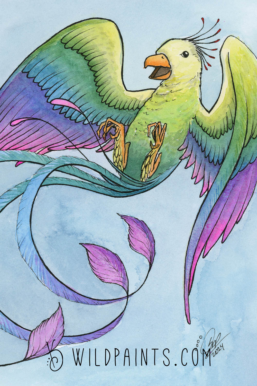 Oozlum Bird - Art Print