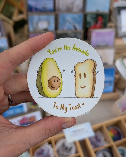 Avocado Toast Sticker