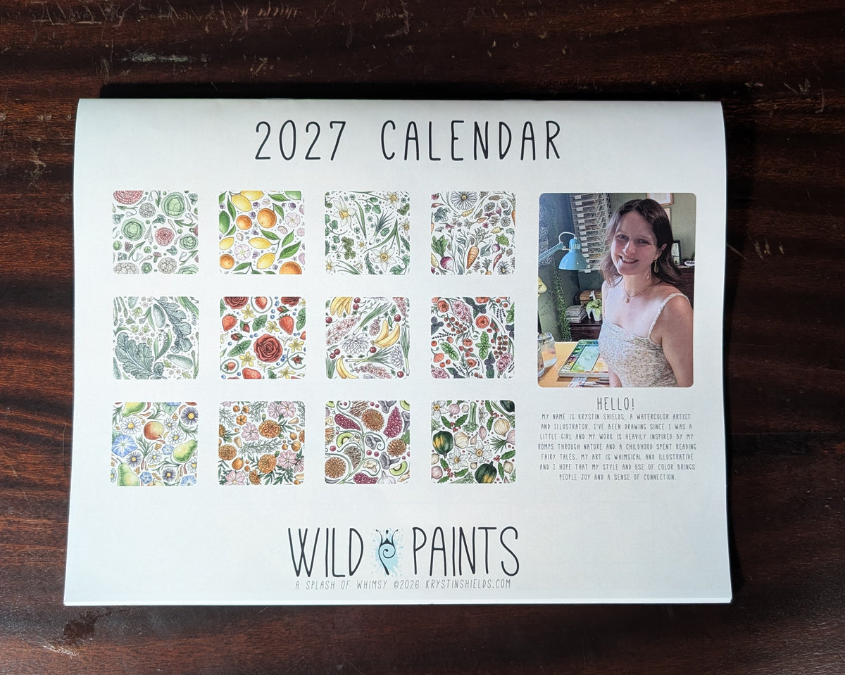 2027 Harvest Calendar