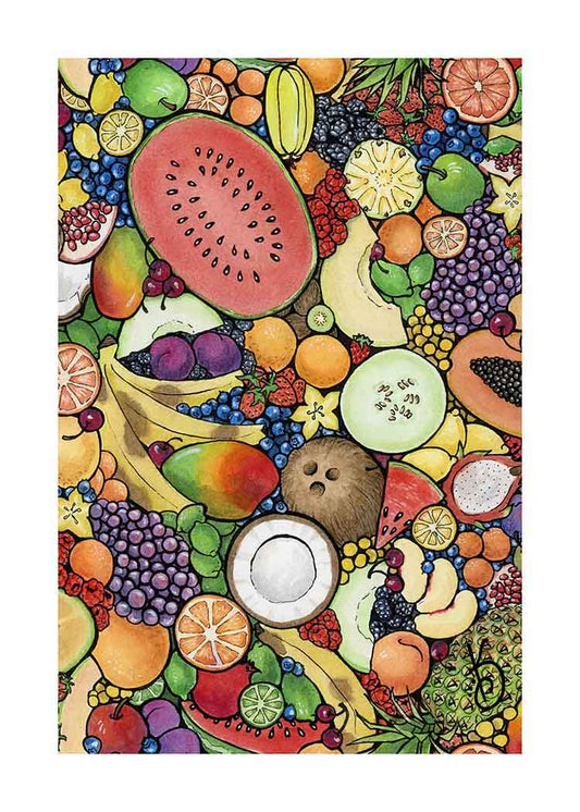 Fruit Bounty - Art Print