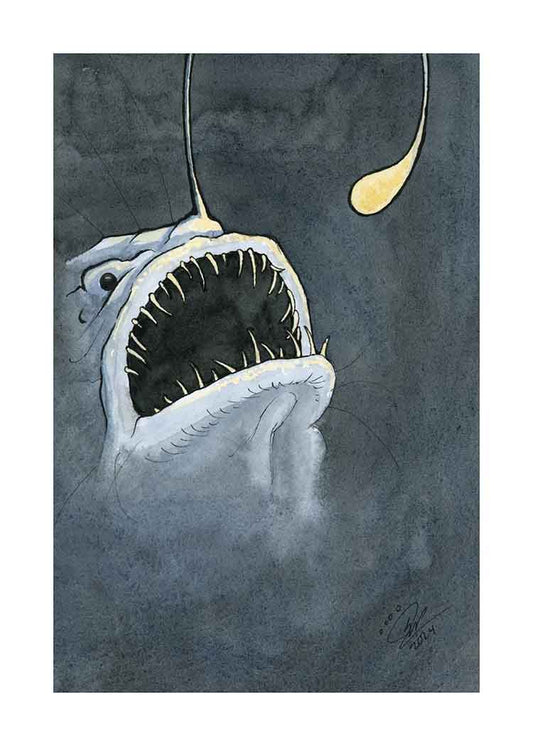 Lantern Fish - Art Print