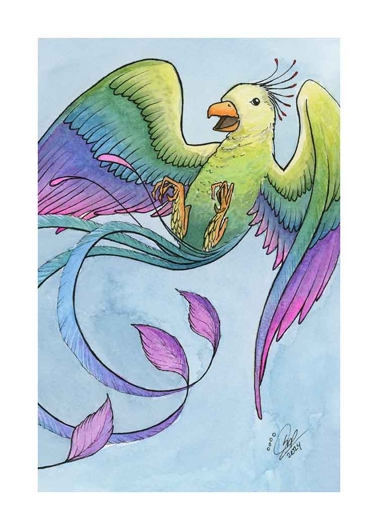 Oozlum Bird - Art Print