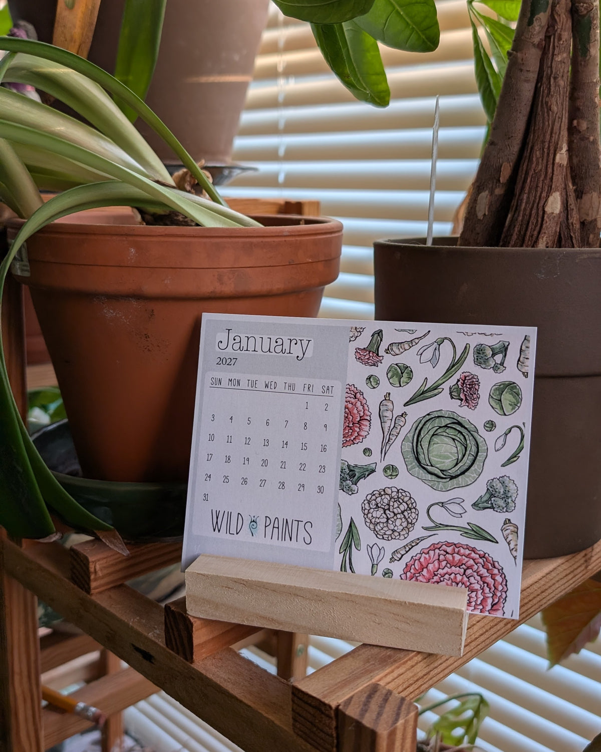 2027 Harvest Desk Calendar
