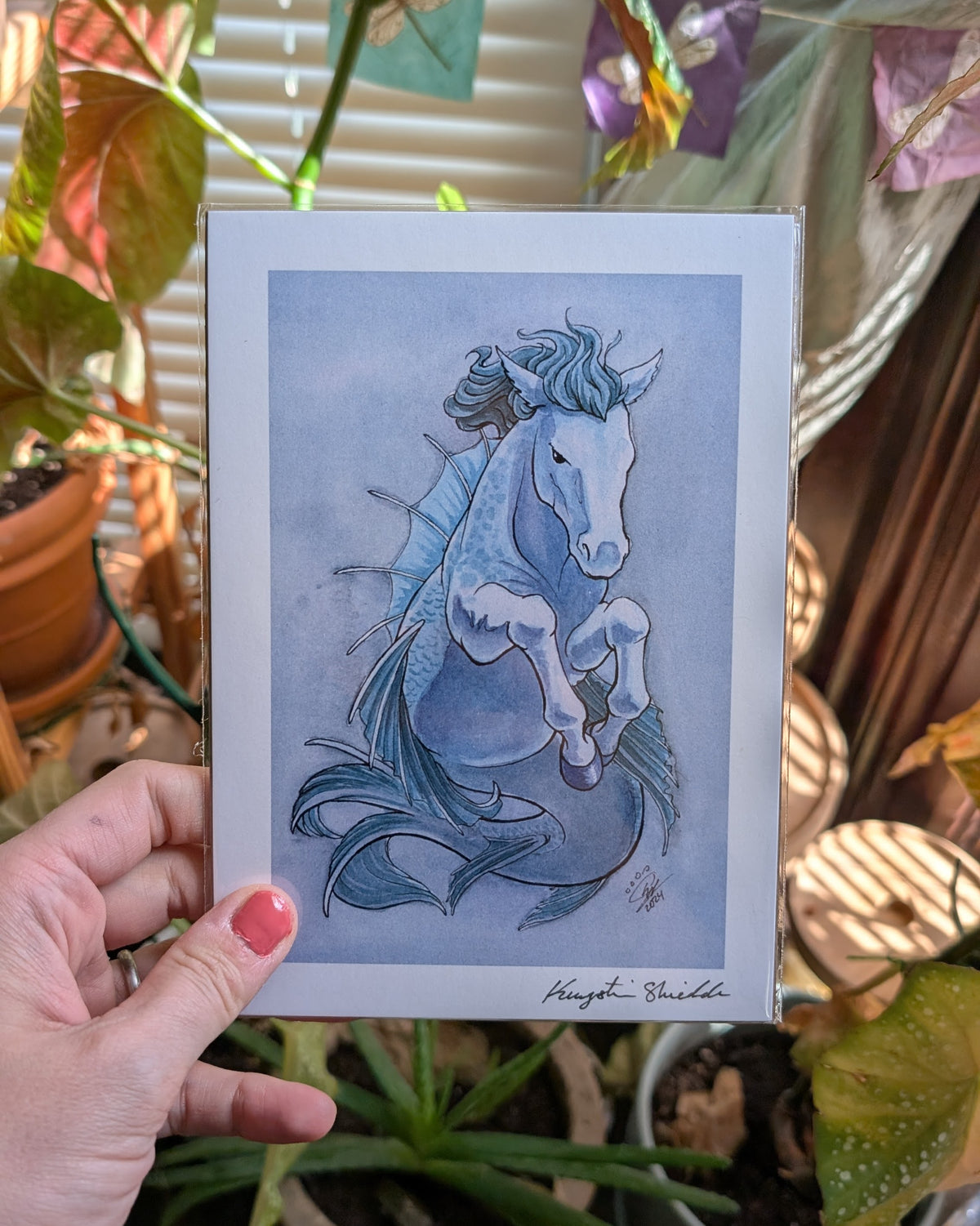Hippocampus - Art Print