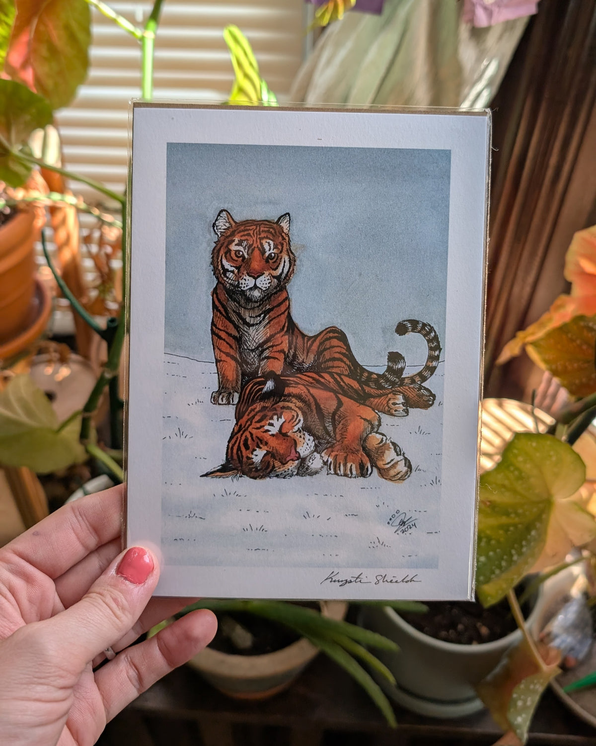 Tigers - Art Print